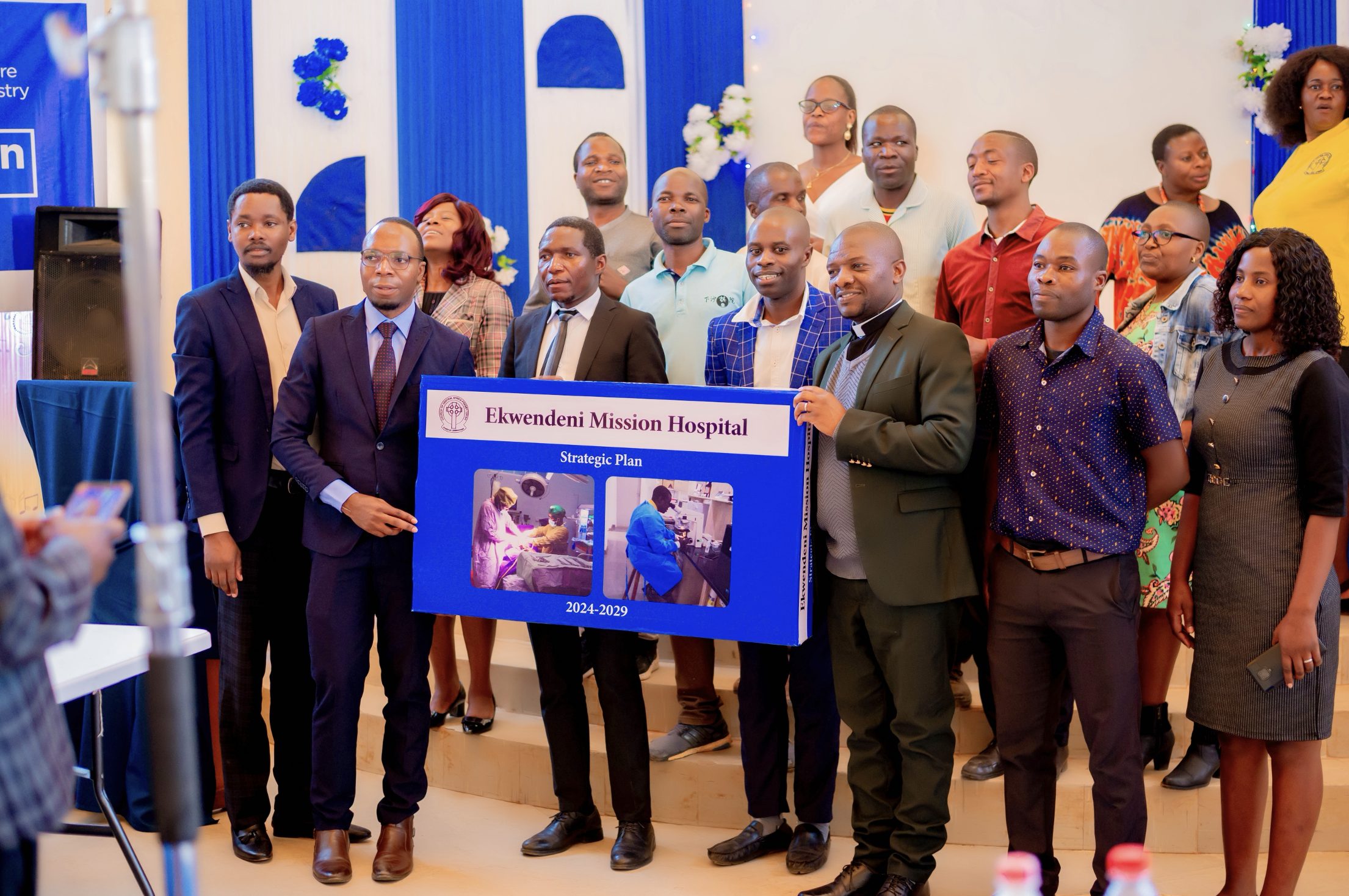 Hospital staff and leadership gathered at the 2024 Strategic Plan launch